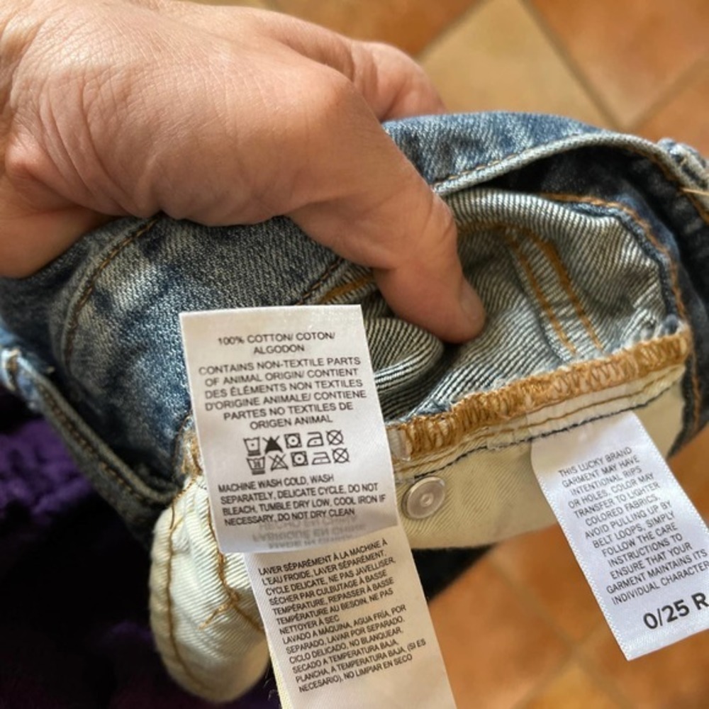 Lucky Brand Mid Rise Boy Jean - Picture 5 of 6